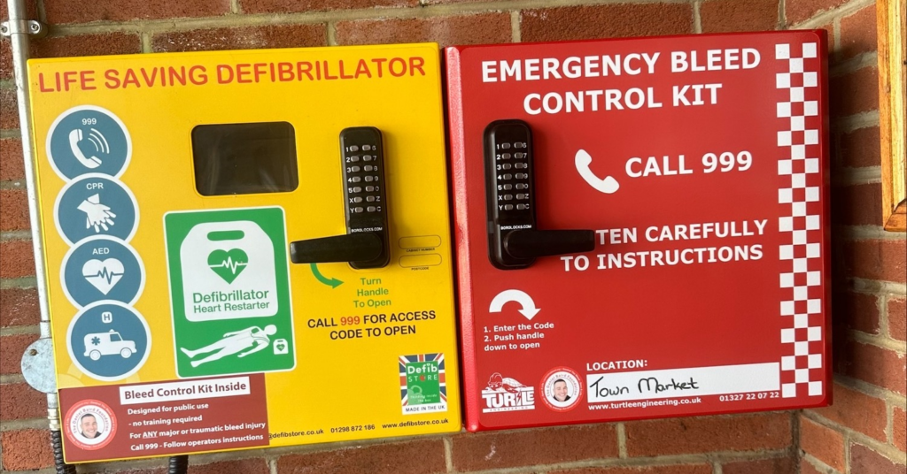 Life-saving bleed kits installed in Darlington