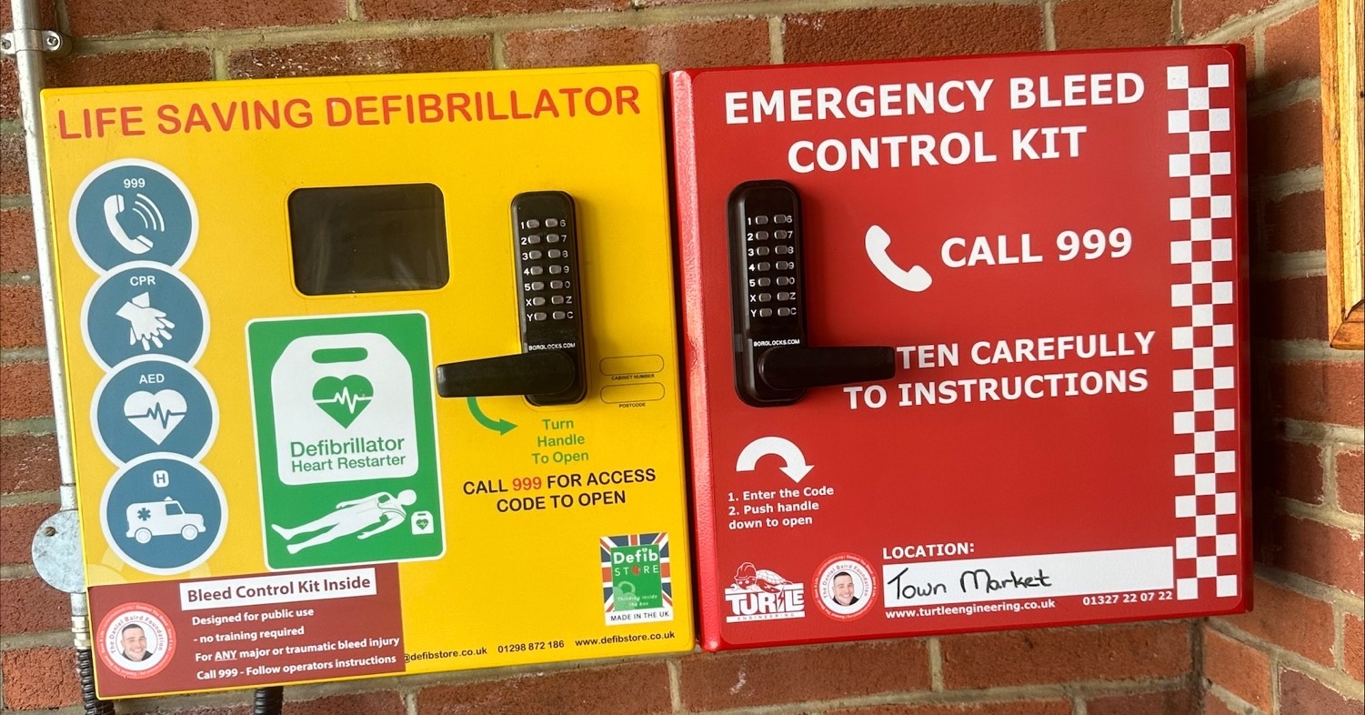 Life-saving bleed kits installed in Darlington